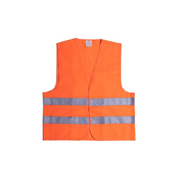 CHALECO ALTA VISIBILIDAD NARANJA TALLA L