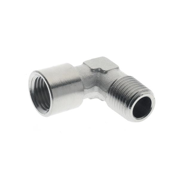 NEUMATICA RACOR LATON NIQUEL CODO M.-H. (02) 1/4"