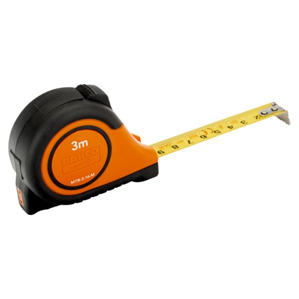 BAHCO 3M FLEXOMETRO AGARRE GOMA 16MM
