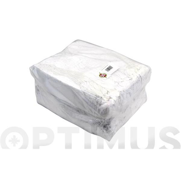 TRAPO BLANCO SABANA DE 10 KGS  (PAQUETE DE 10 KGS)
