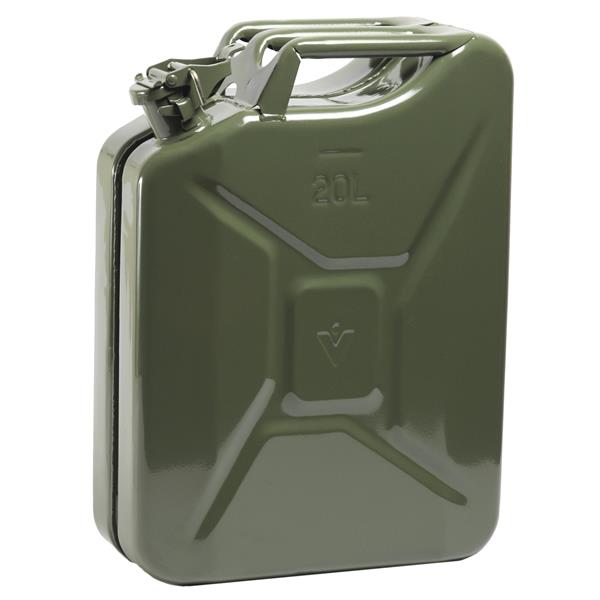 BIDON HOMOLOGADO PARA COMBUSTIBLE JERRYCAN 20 LITROS