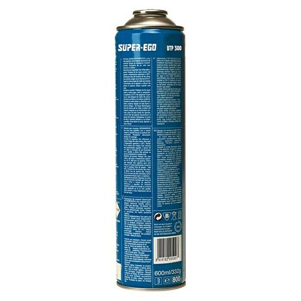 BOTELLA MUTIGAS DESECHABLE BTP 300 BUTANO/PROPANO SUPER-EGO