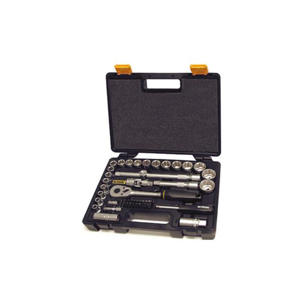 IRONSIDE MALETIN LLAVES VASO 1/2" 47 PIEZAS 45 DIENTES